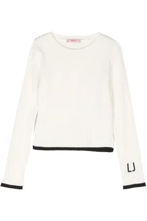 Liu Jo Logo-embroidered sweater