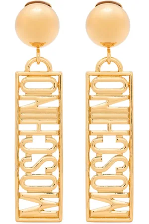 Moschino Logo-lettering earrings