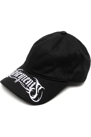 Vetements Logo-embroidered cotton cap