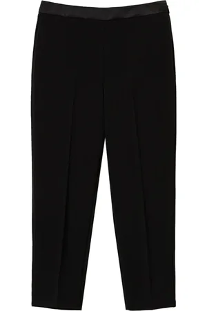Twin-Set Flannel straight-leg trousers