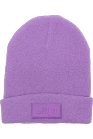 Liu Jo Appliqu??-logo beanie hat