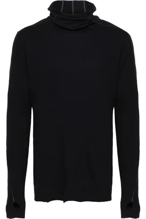 THOM KROM Decorative-stitching hoodie