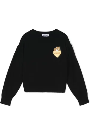 Moschino Teddy Bear-appliqué sweater