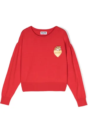 Moschino Teddy Bear-appliqué sweater