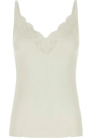 Saint Laurent Laced tank top