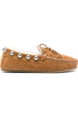 Isabel Marant Fitza shearling loafers