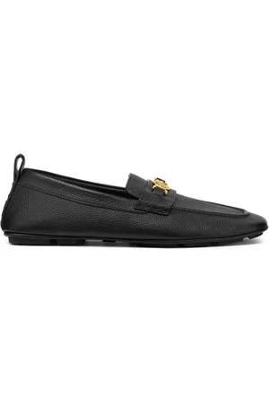 VERSACE Villa leather loafers