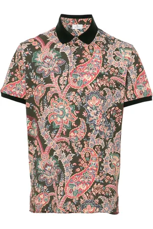Etro Paisley-print polo shirt
