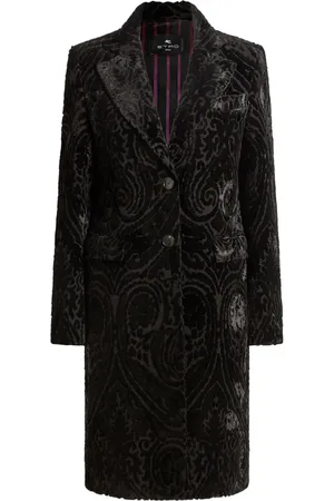 Etro Velvet jacquard coat