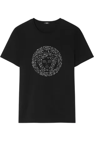 VERSACE Medusa embellished T-shirt