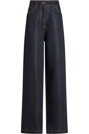 Etro Lurex-detail jeans