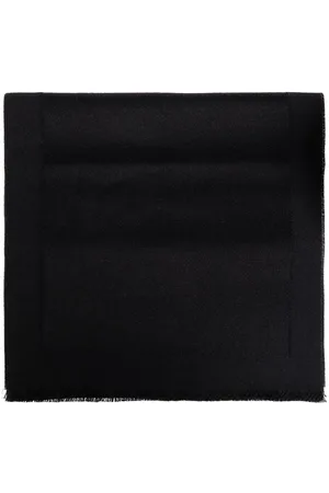 Saint Laurent Cassandre cashmere scarf