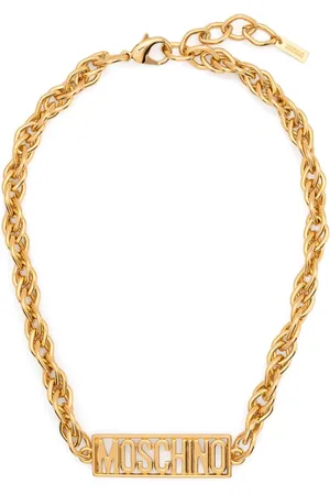 Moschino Logo chain necklace