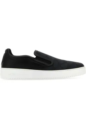 MCM Monogram-print leather sneakers