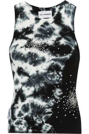 Des Phemmes Tie-dye tank top