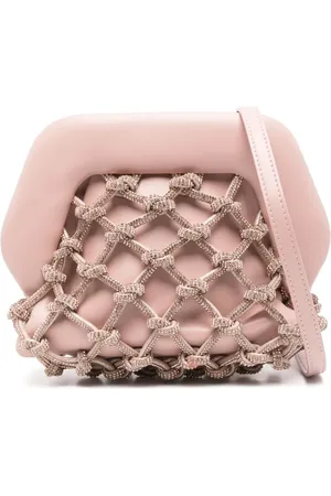 THEMOIRÈ Gea Knots Strass clutch bag