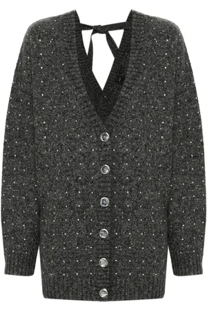 Pinko Crystal-embellished cardigan