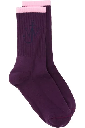 J.W.Anderson Intarsia-logo socks