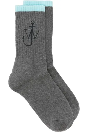 J.W.Anderson Intarsia-logo socks
