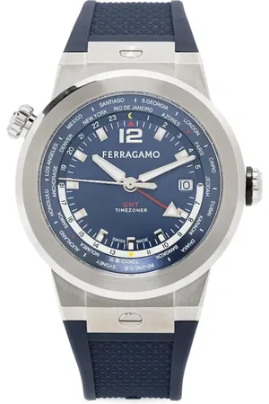 Salvatore Ferragamo F-80 WorldTime 43mm