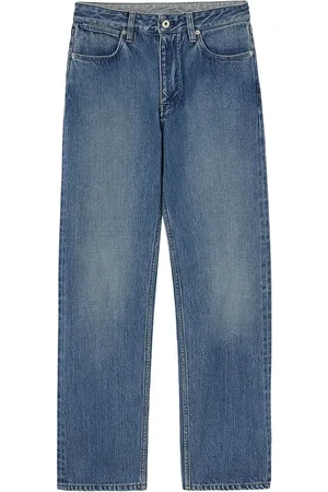Jil Sander Logo-appliqué straight-leg jeans