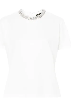 Maje Crystal-embellishment T-shirt