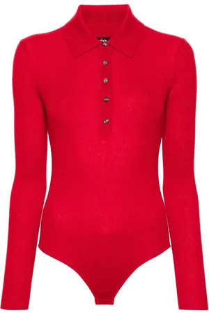 Maje Wool-silk bodysuit