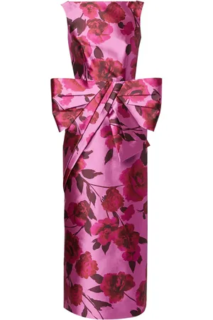 Erdem Bow-detailing sleeveless dress