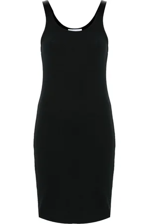 Helmut Lang Fine-ribbed mini dress