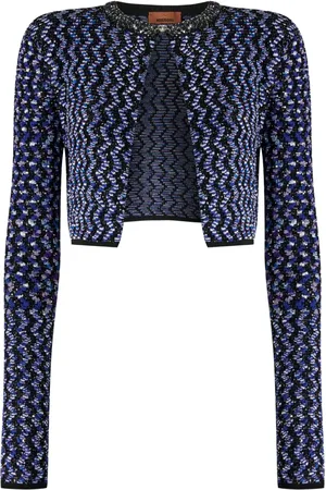 Missoni Zigzag sequinned cardigan