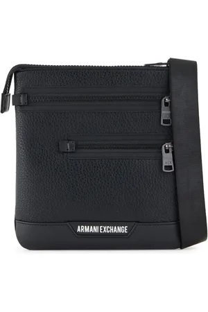 Armani Exchange Logo-stamp messenger bag
