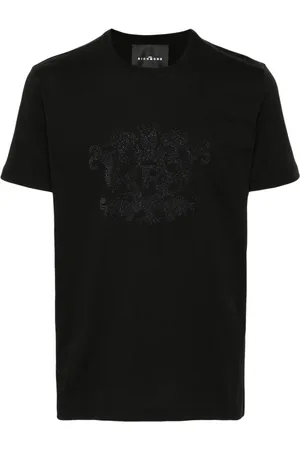 John Richmond Studded-logo T-shirt