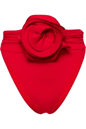 MAGDA BUTRYM Flower-appliqu?? bikini bottoms
