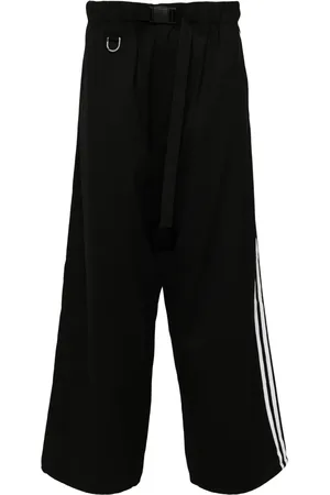 Y-3 X Adidas 3-stripes logo trousers