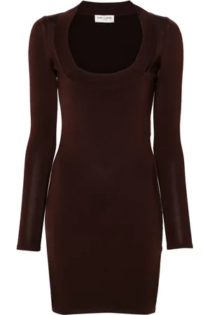 Saint Laurent Décolleté mini dress