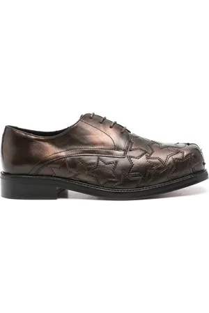 Stefan Cooke Star square-toe derby shoes