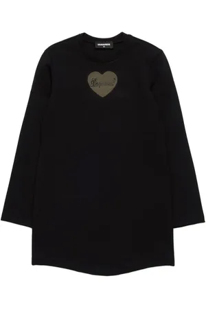 Dsquared2 Heart-appliqué sweater dress
