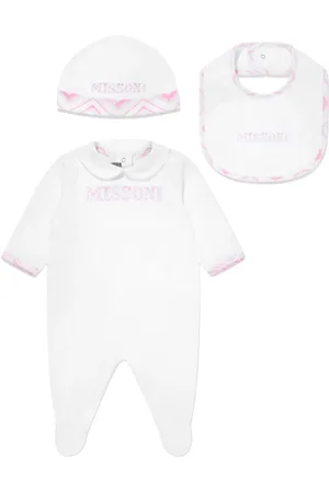 Missoni Logo-print babygrow set (set of three)
