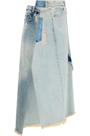 SEA Alba denim skirt