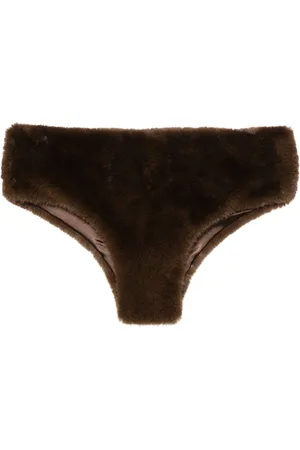 GIUSEPPE DI MORABITO Faux-fur mini shorts