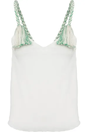 J.W.Anderson Tassel-strap V-neck top