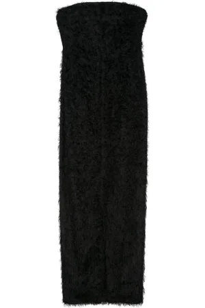 Totême Strapless fil-coupé dress