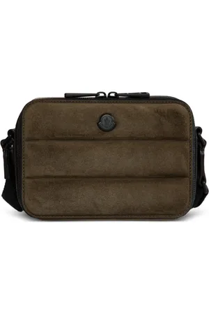 Moncler Panelled logo-patch cross body bag