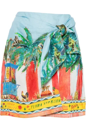 ALÉMAIS X Adam Lester All Aboard mini skirt