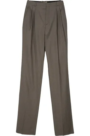 Saint Laurent High-waisted wool trousers