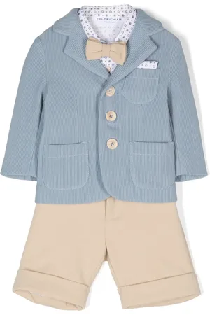 COLORICHIARI Single-breasted shorts set