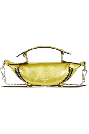LANCEL Origami leather mini crossbody bag