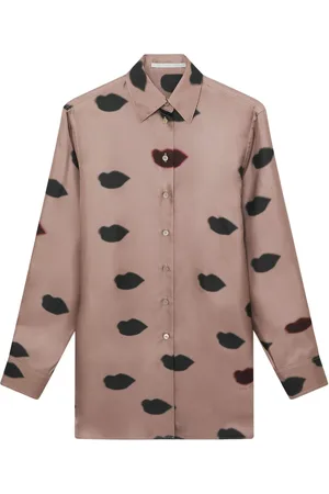 Stella McCartney Lips-print shirt