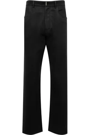 Givenchy Logo-tag straight-leg trousers