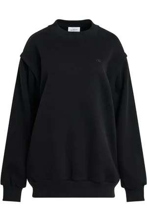 OFF-WHITE Logo-embroidered sweatshirt